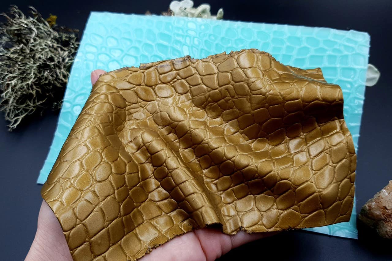 Silicone Texture Crocodile Skin #2 Leather (10877)
