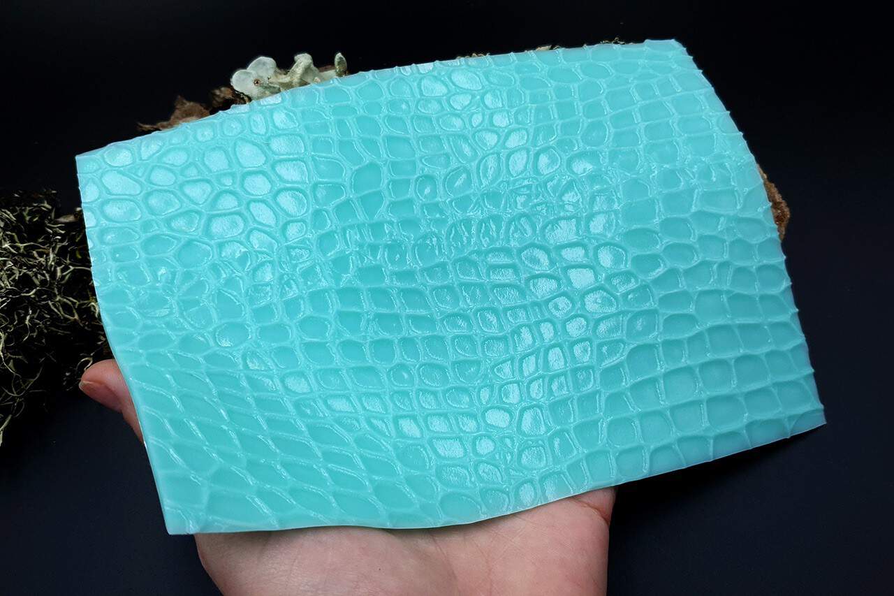 Silicone Texture Crocodile Skin #2 Leather (10882)