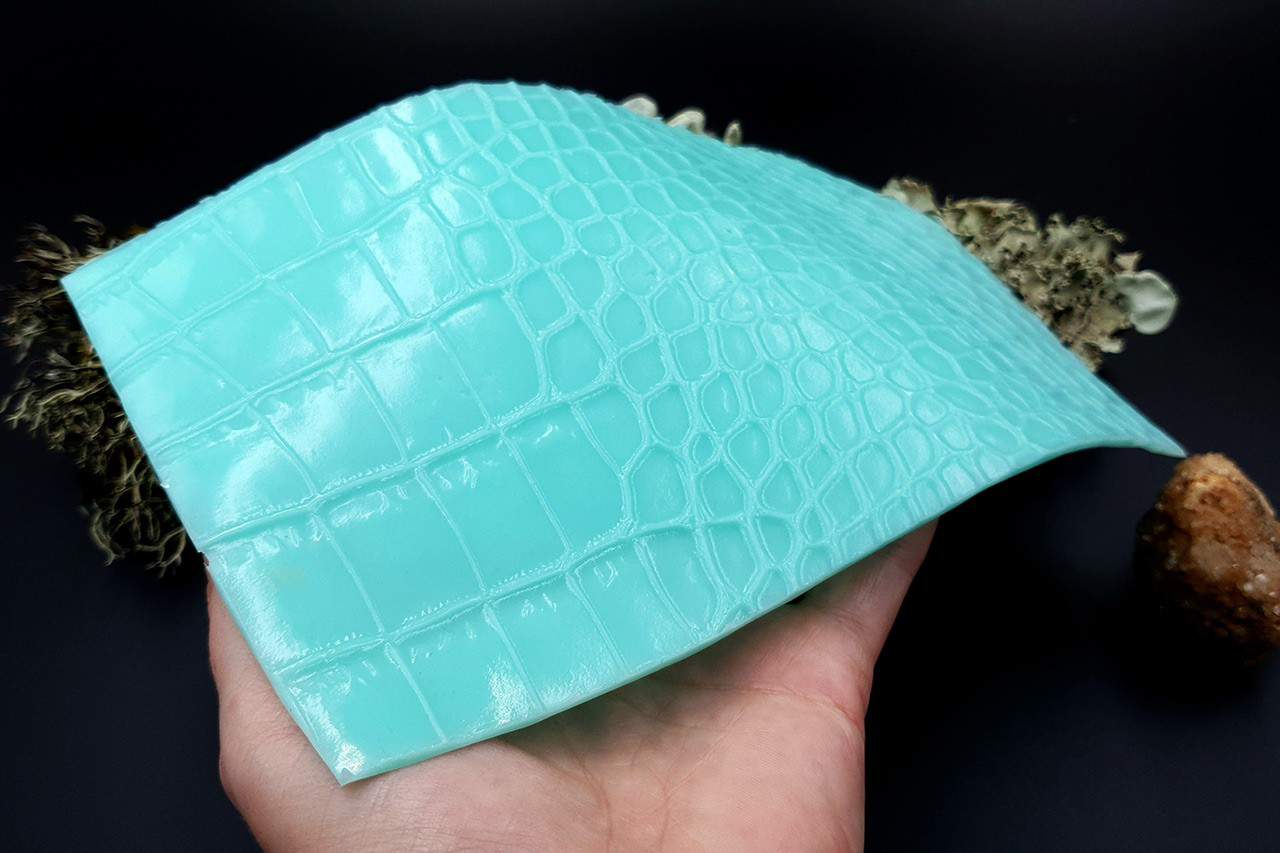 Silicone Texture Crocodile Skin #3 Leather (10887)