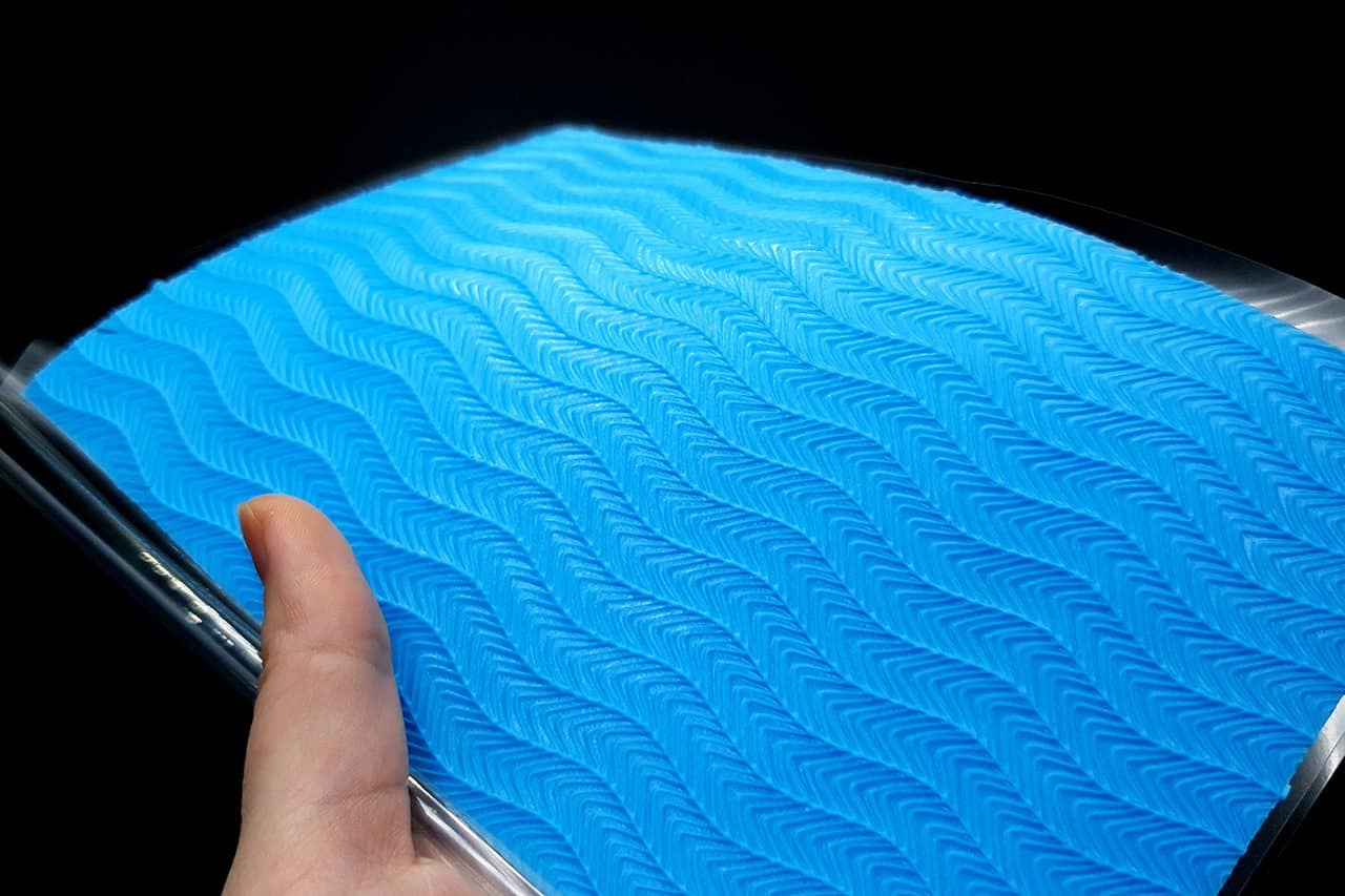 The Waves (Horizontal) Silicone Texture - 180x120mm (10957)