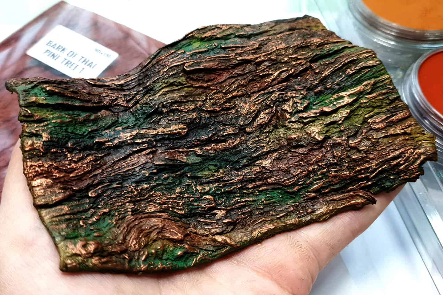 Silicone Texture Bark of Thai Pine Tree #1 (13120)