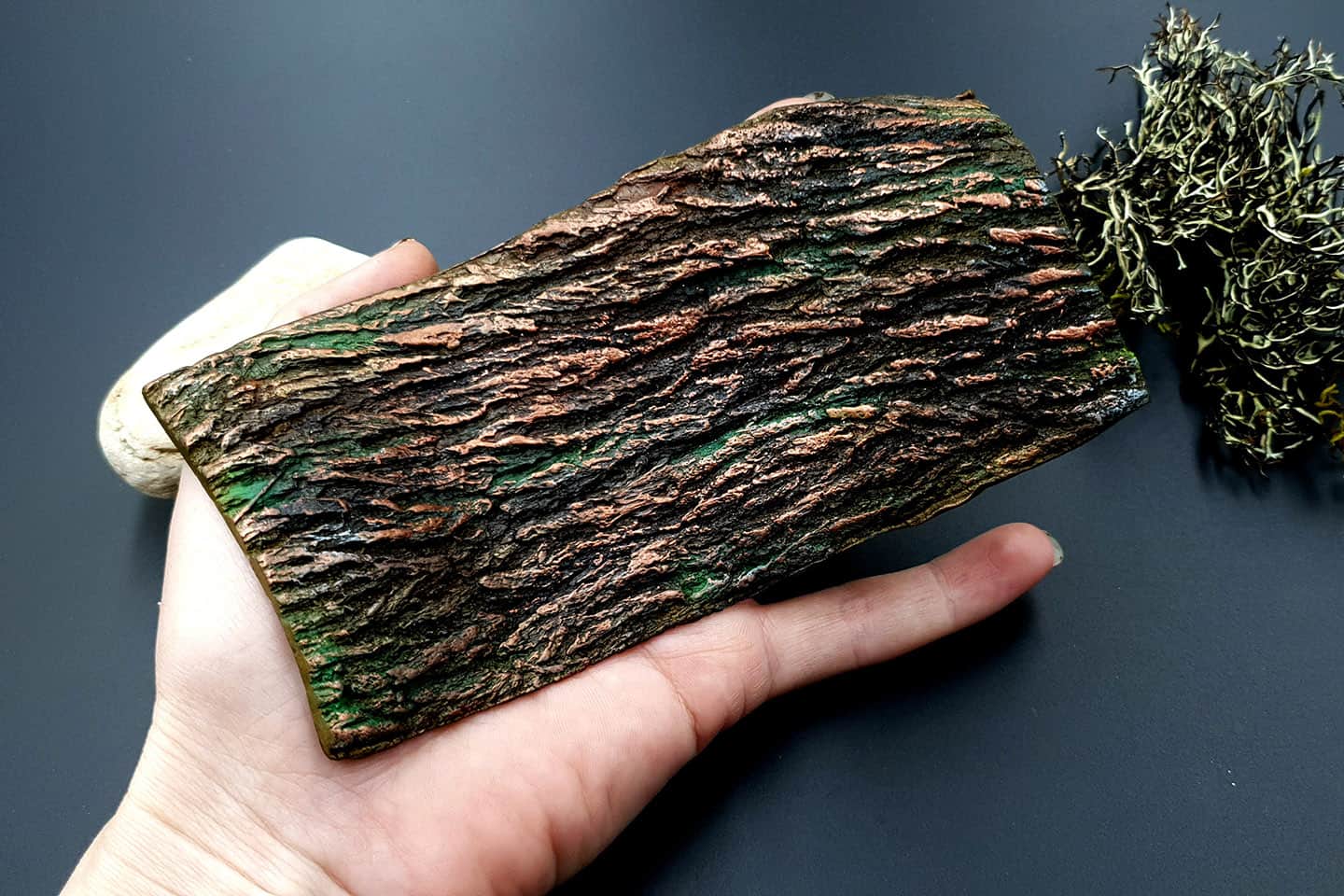 Silicone Texture Bark of Thai Pine Tree #2 (13127)