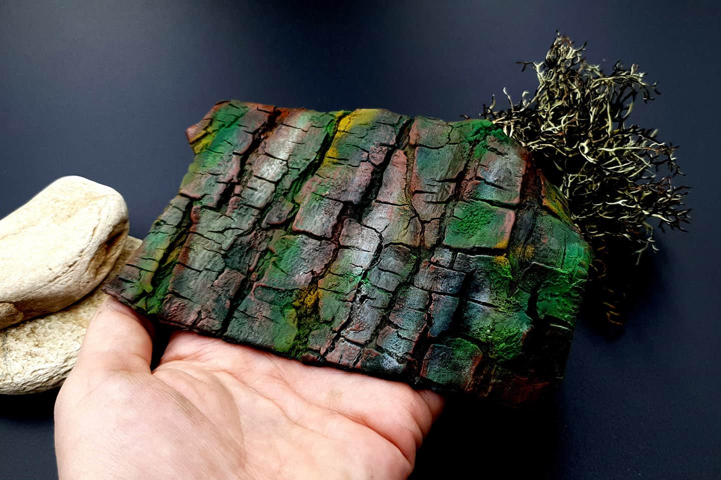 Silicone Texture Forest Tree Bark (Horizontal) (13142)
