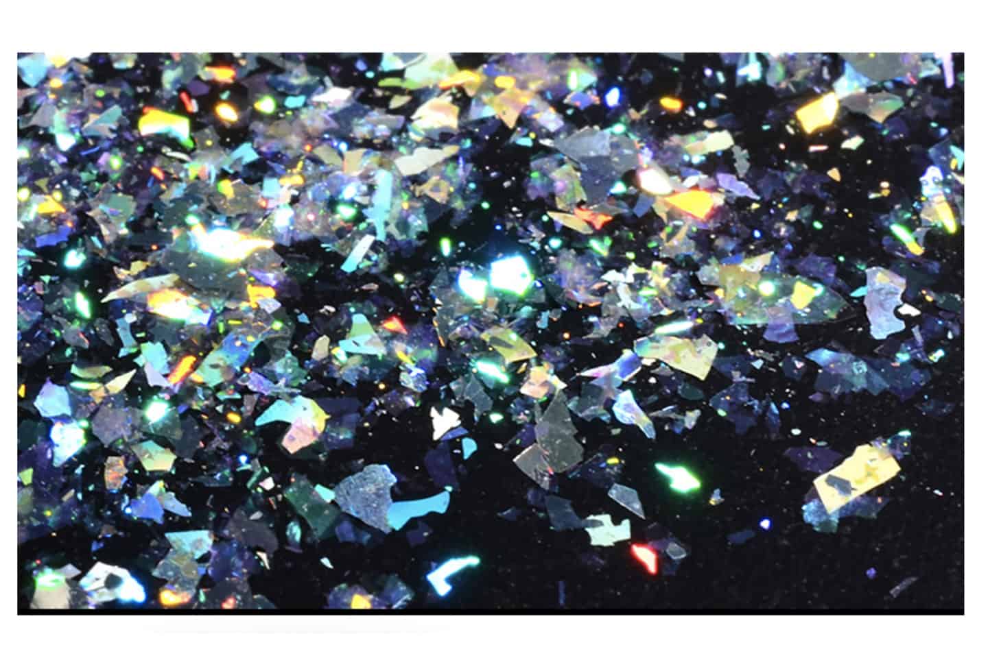 3 Aurora Chameleon Flakes, Art Glitter Powder (14203)