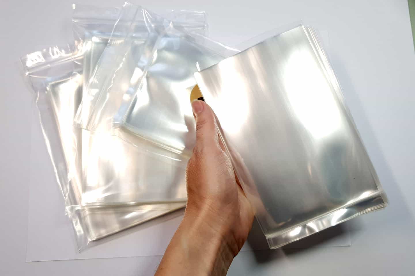 Thick OPP Plastic Bags 7x11 (10 pcs) (13665)