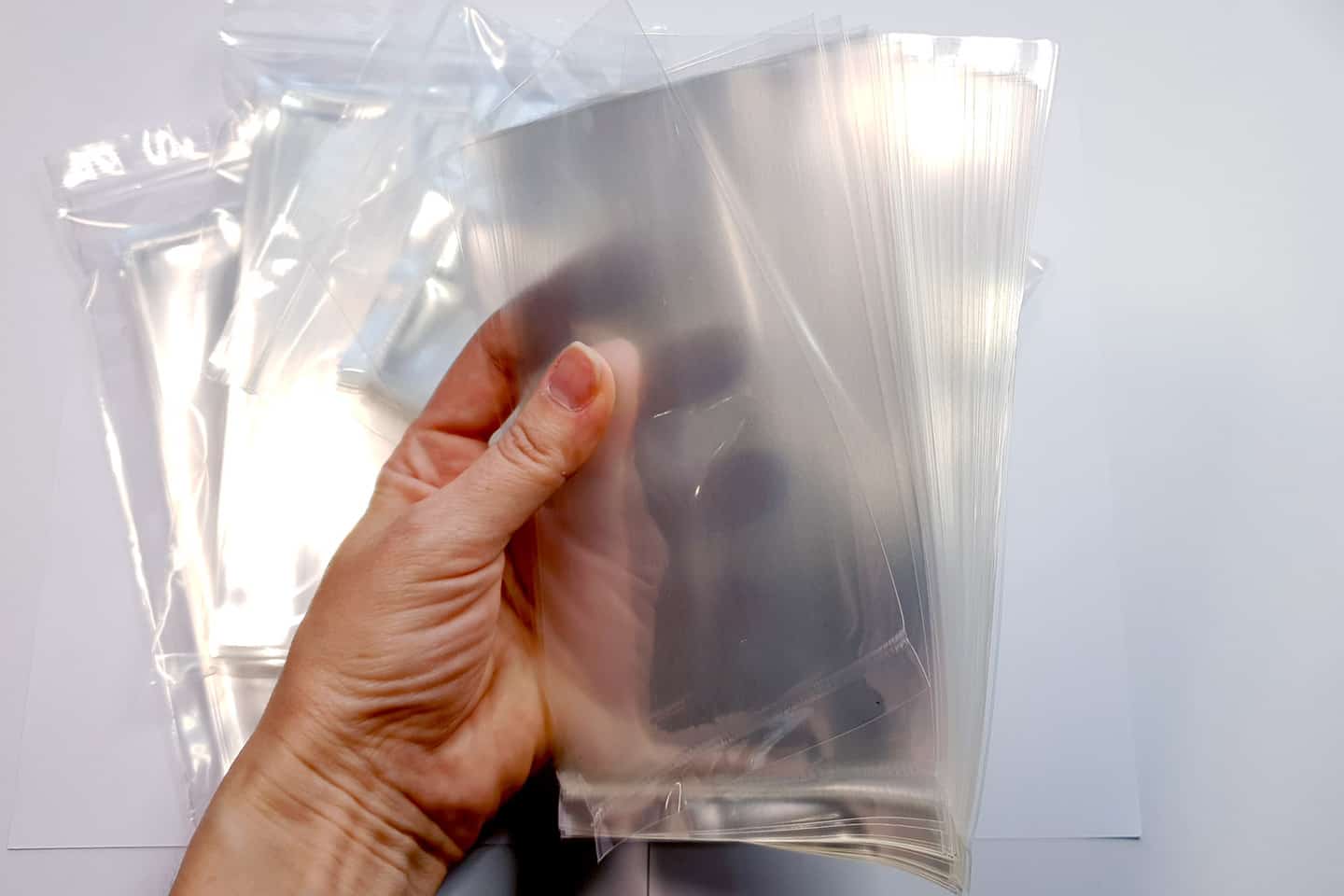 Thick OPP Plastic Bags 7x11 (10 pcs) (13666)