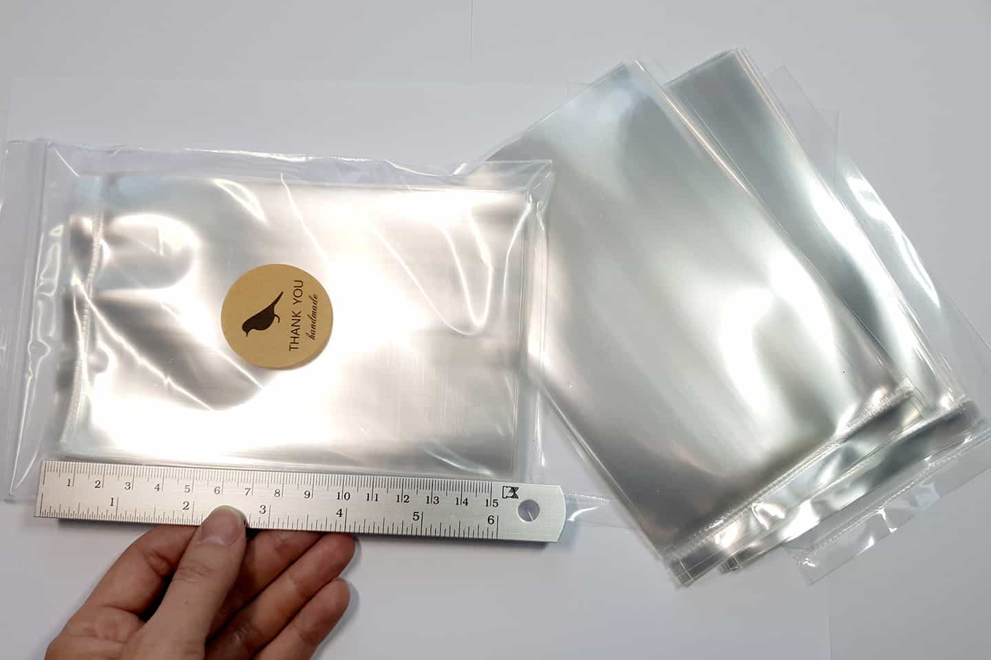 Thick OPP Plastic Bags 7x11 (10 pcs) (13672)