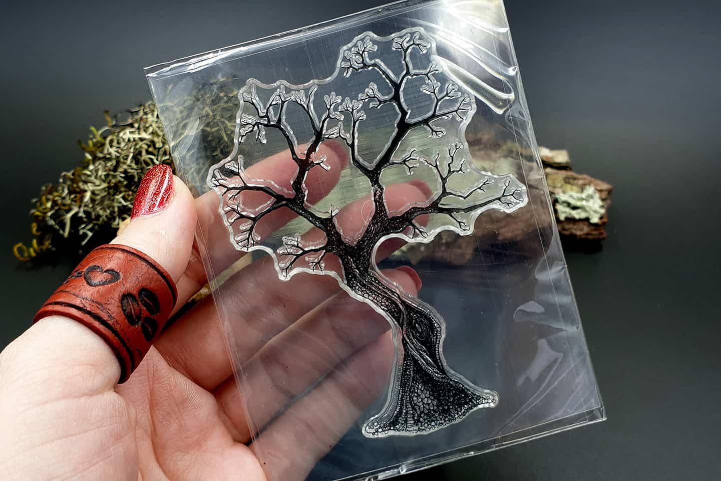 Clear Silicone Stamp "A Tree" (13453)