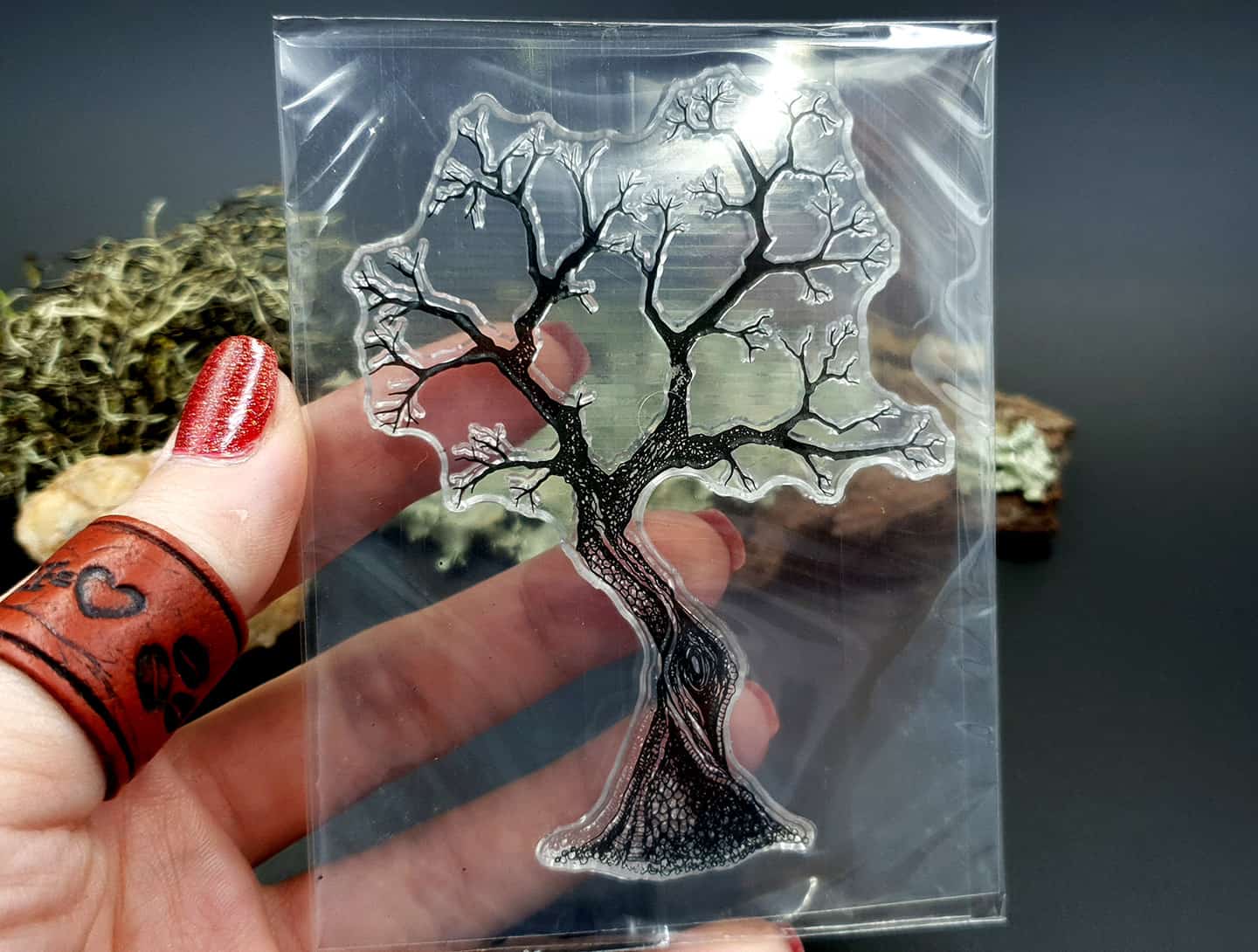Clear Silicone Stamp "A Tree" (13458)
