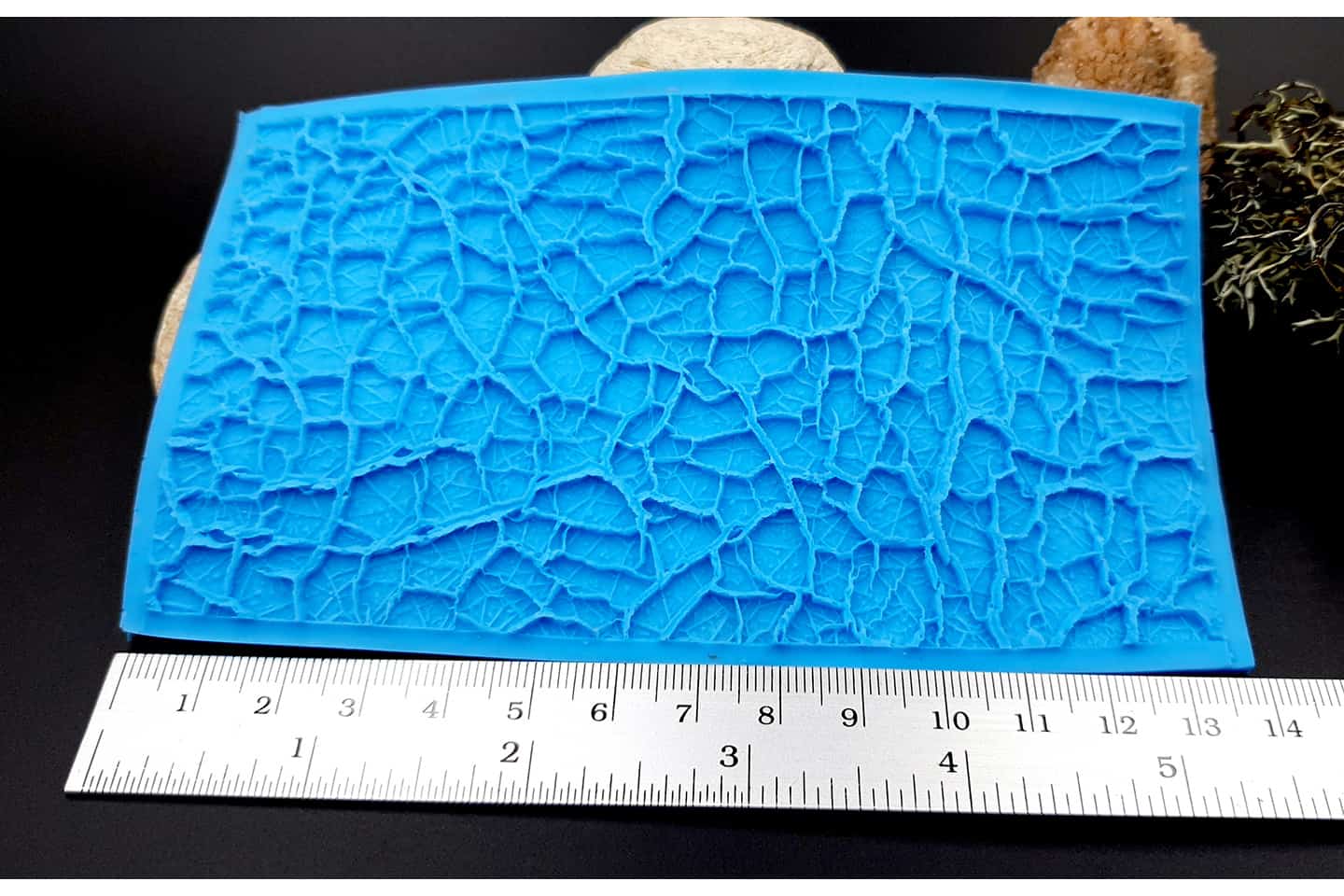 Silicone Texture Cracked Soil (140x80mm) (17818)