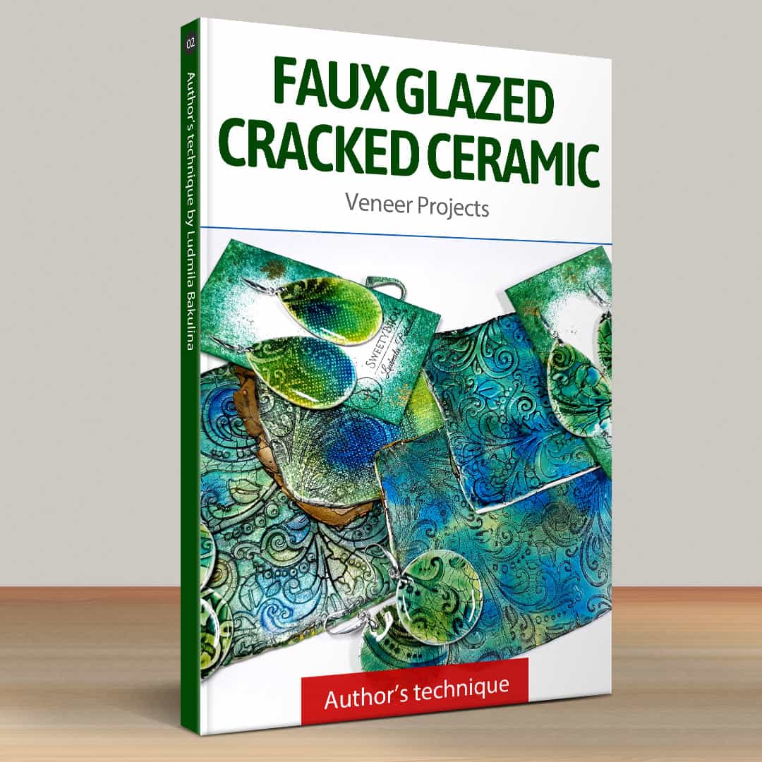 Part 2. Faux Glazed Cracked Ceramic