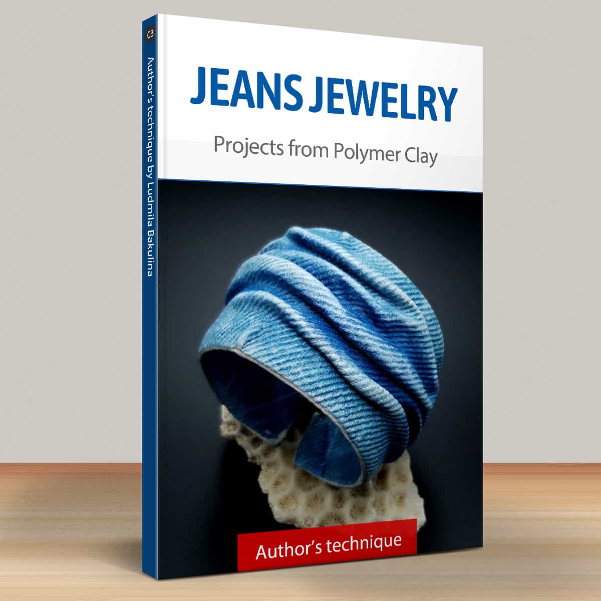 Faux Jeans/Denim Fabric: Part.6 Jeans Bracelet (20604)