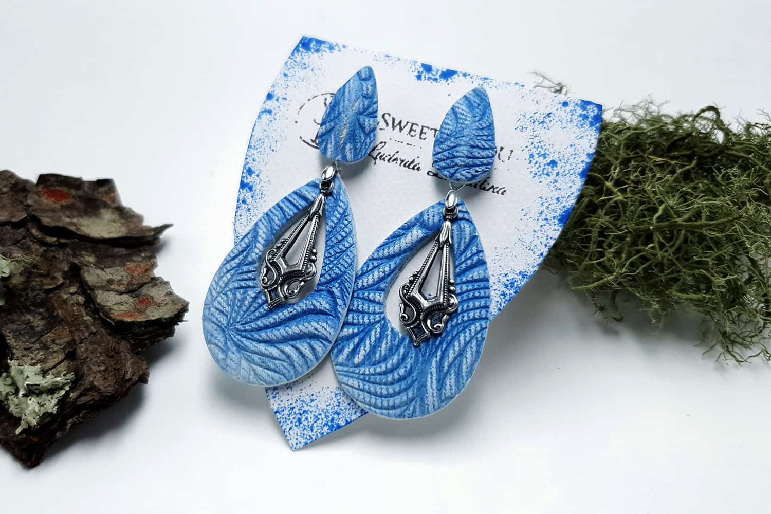 Jewelry from "Faux Jeans/Denim Fabric" course for your inspiration #10