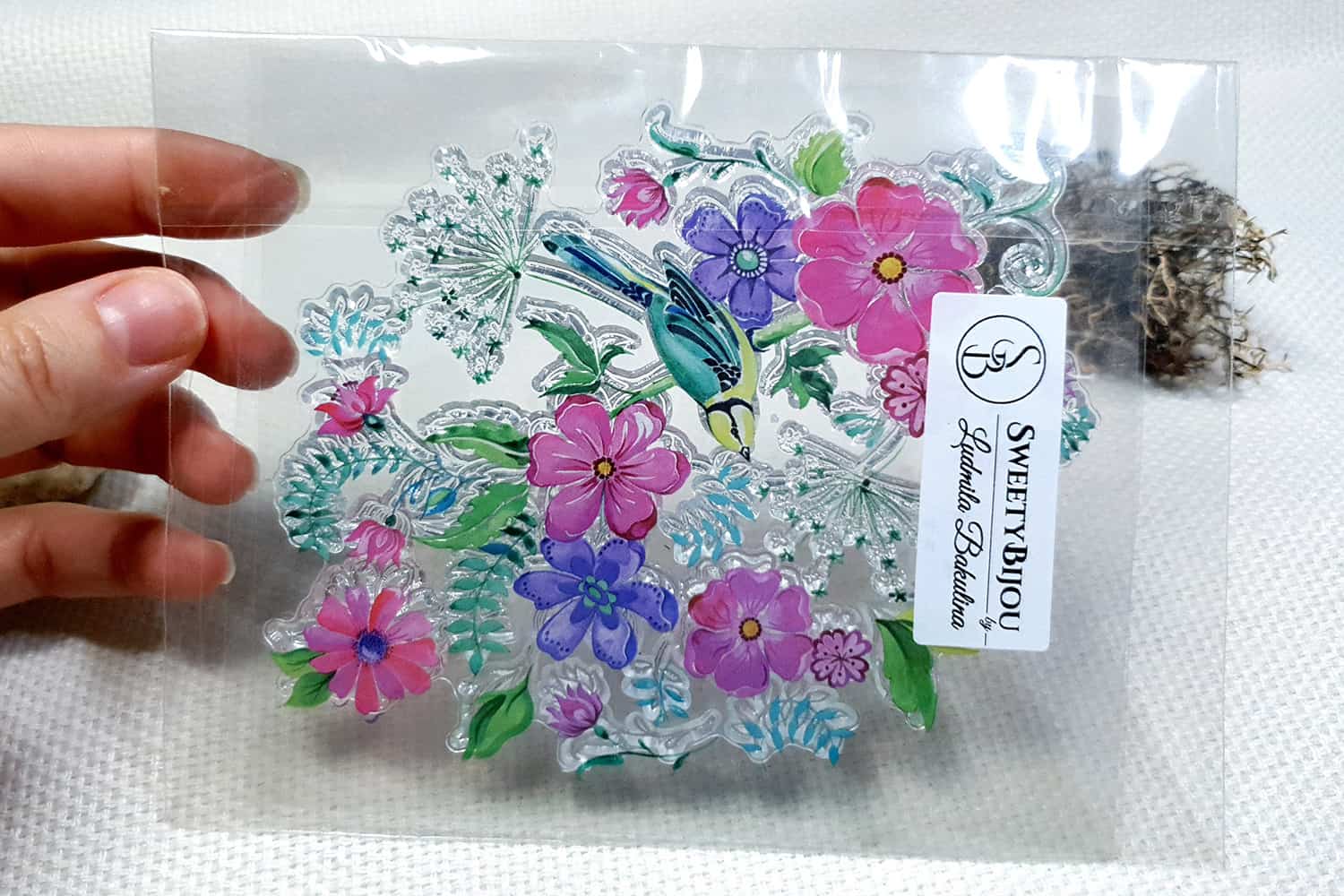 Flowers - Clear Silicone Stamp (22505)