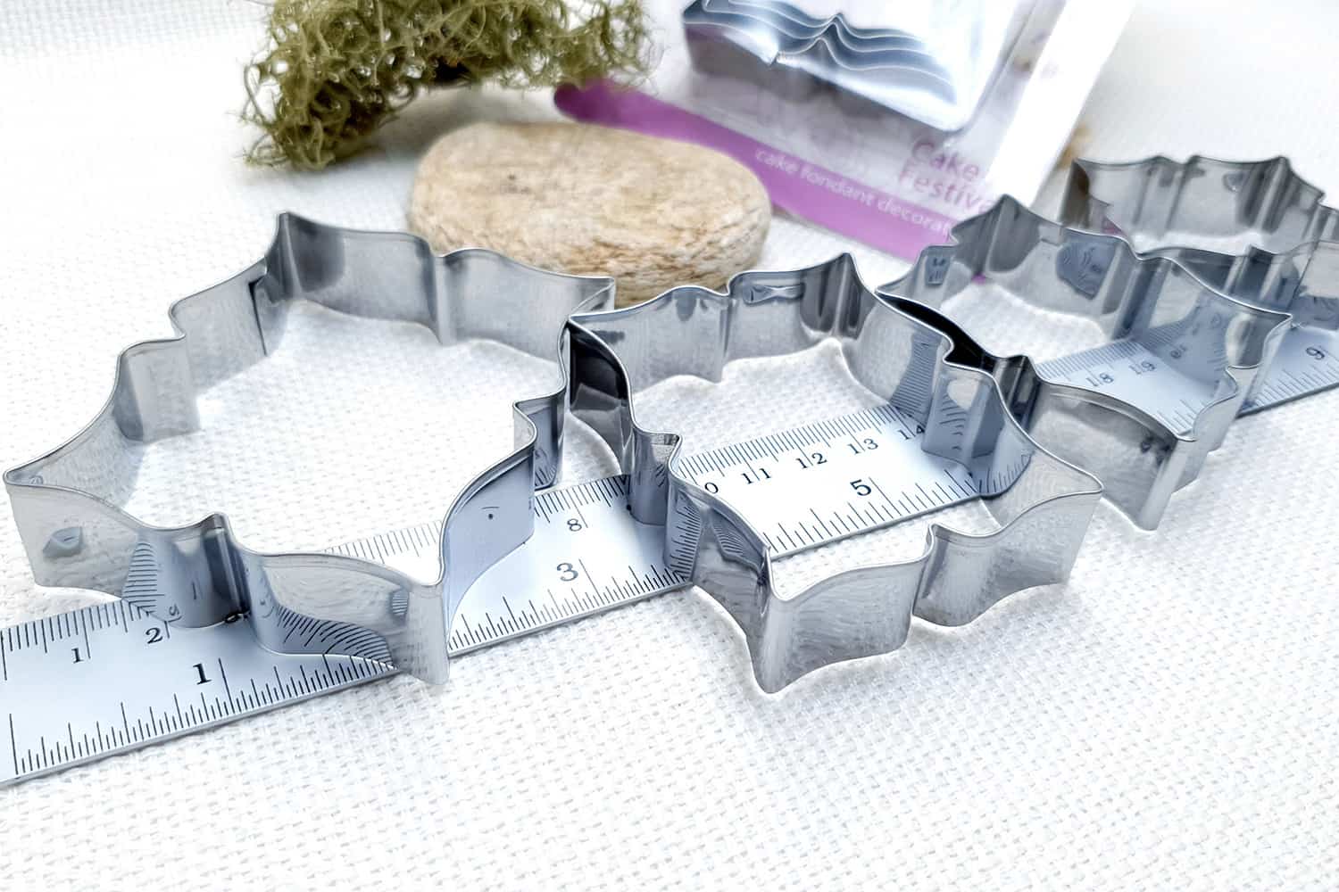 4 pcs Stainless Steel Rectangle Cookie Cutters (22847)