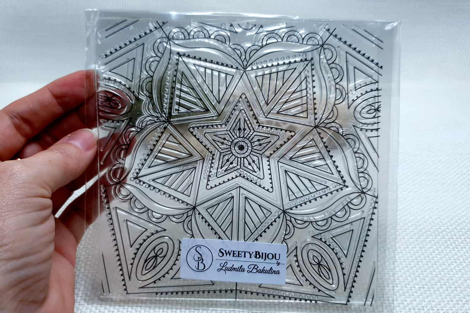 Mandala Star - Clear Silicone Stamp (22884)