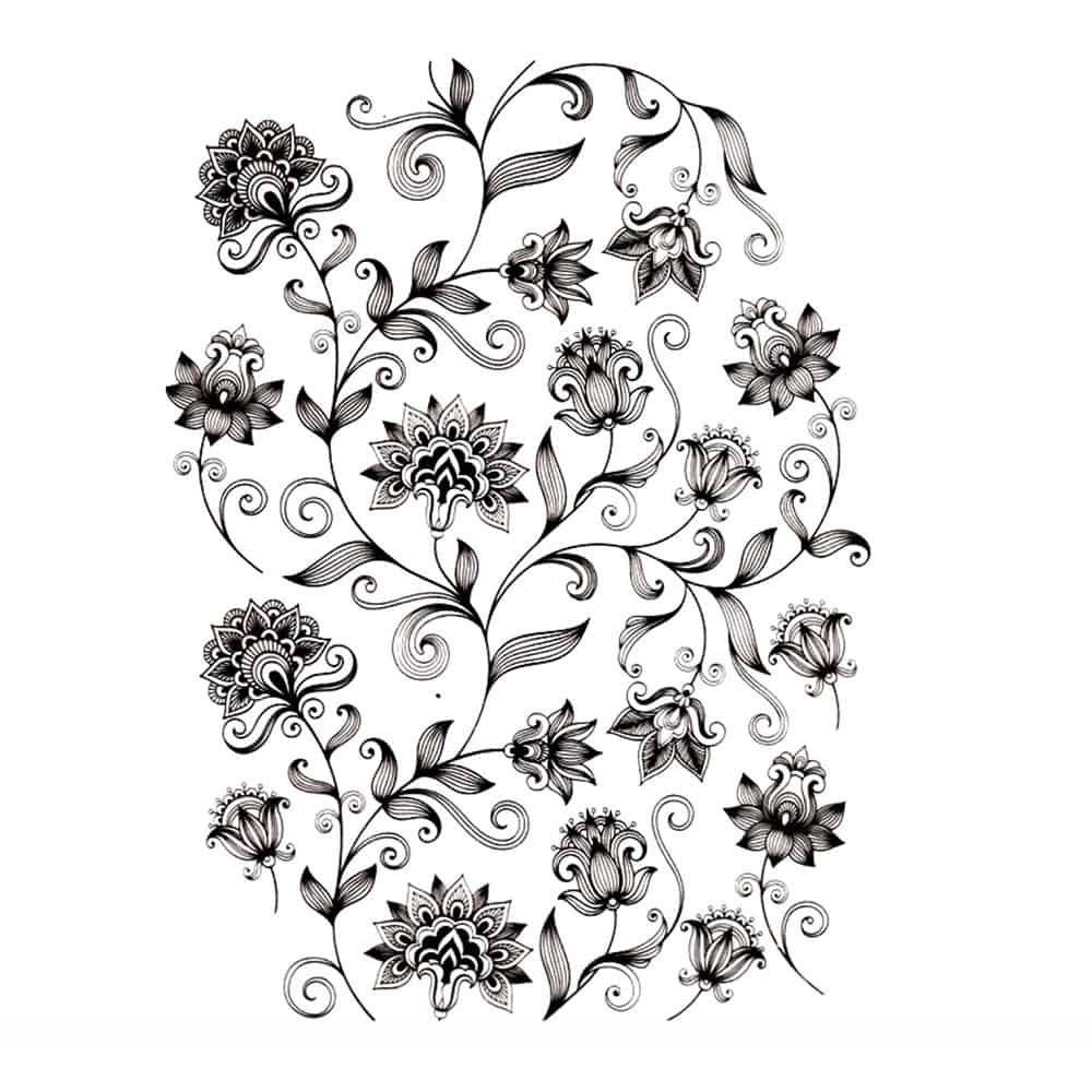 Pattern of Flowers (25223)