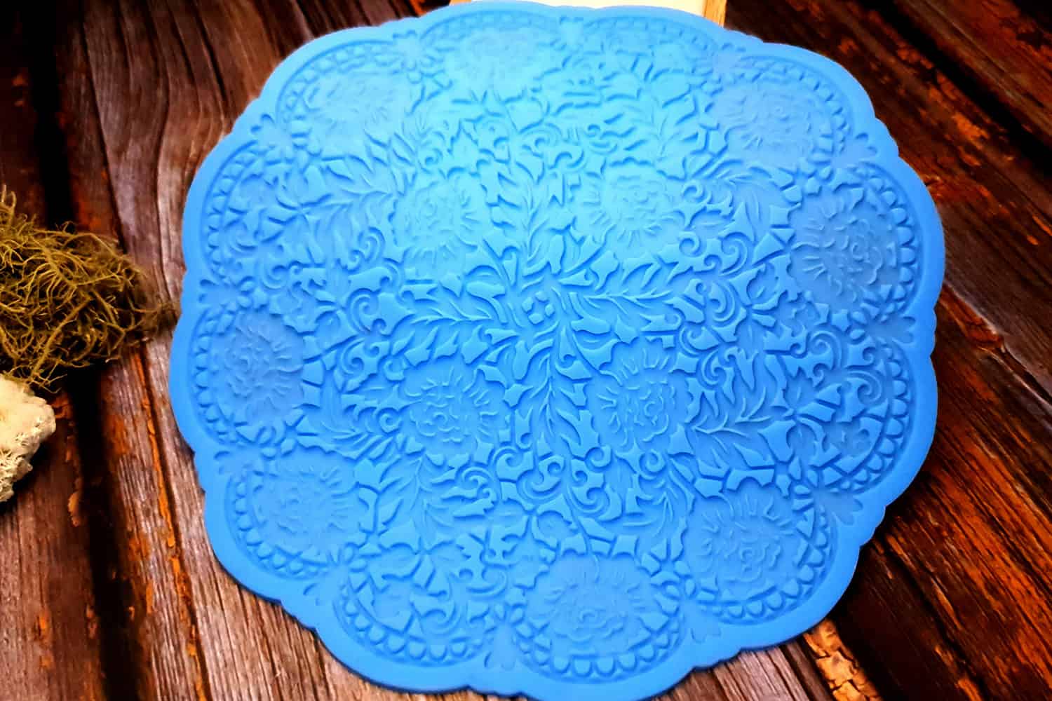 Large Round Lace Silicone Texture (25512)