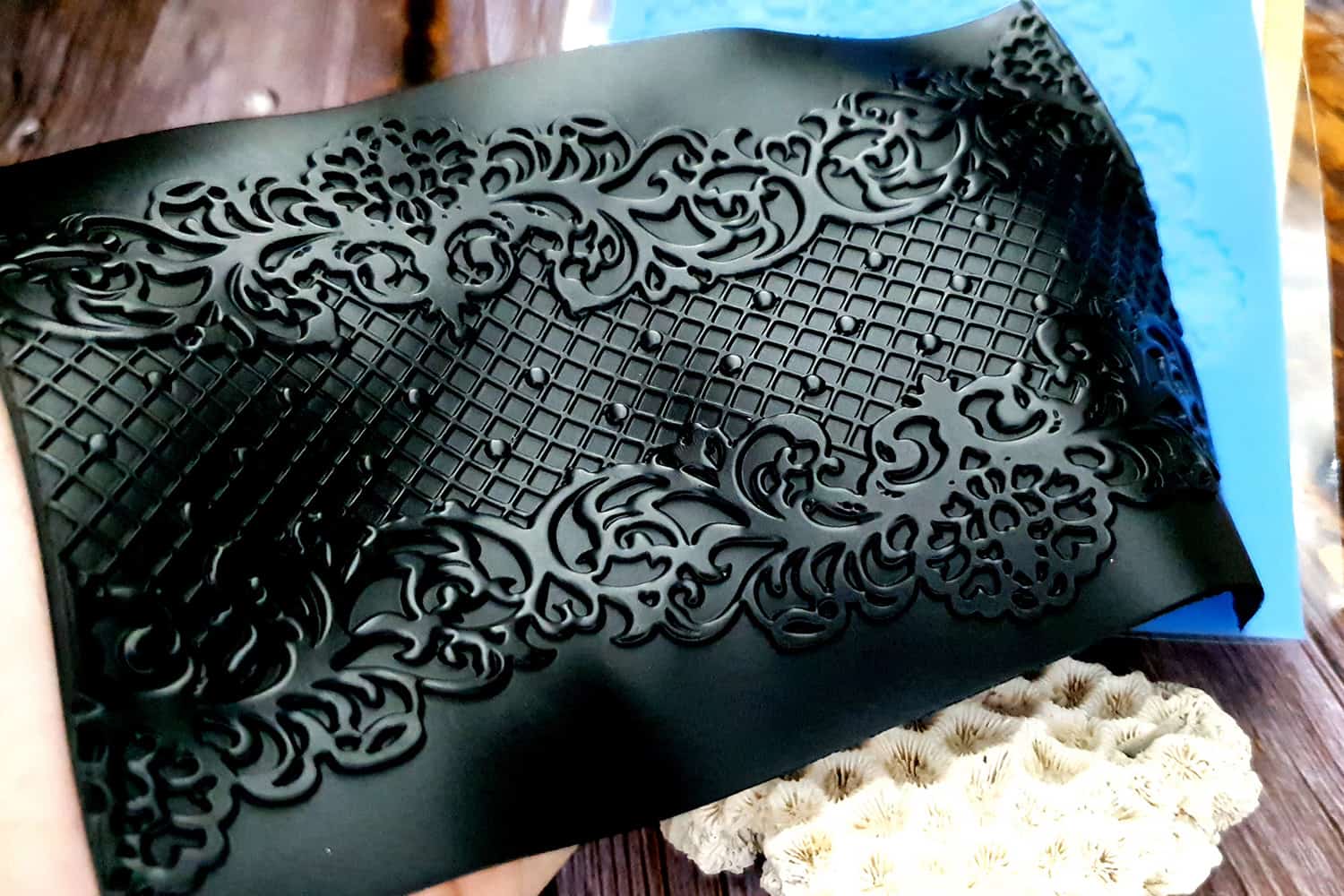 Lace Net Silicone Texture (25534)