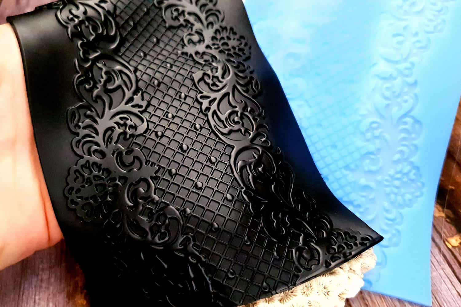 Lace Net Silicone Texture (25546)