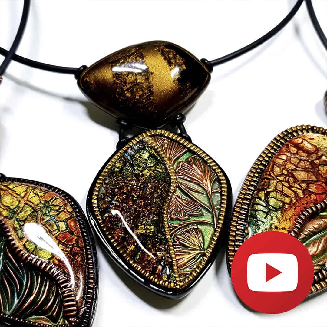 How to make unusual beads for a unique necklace (26470)