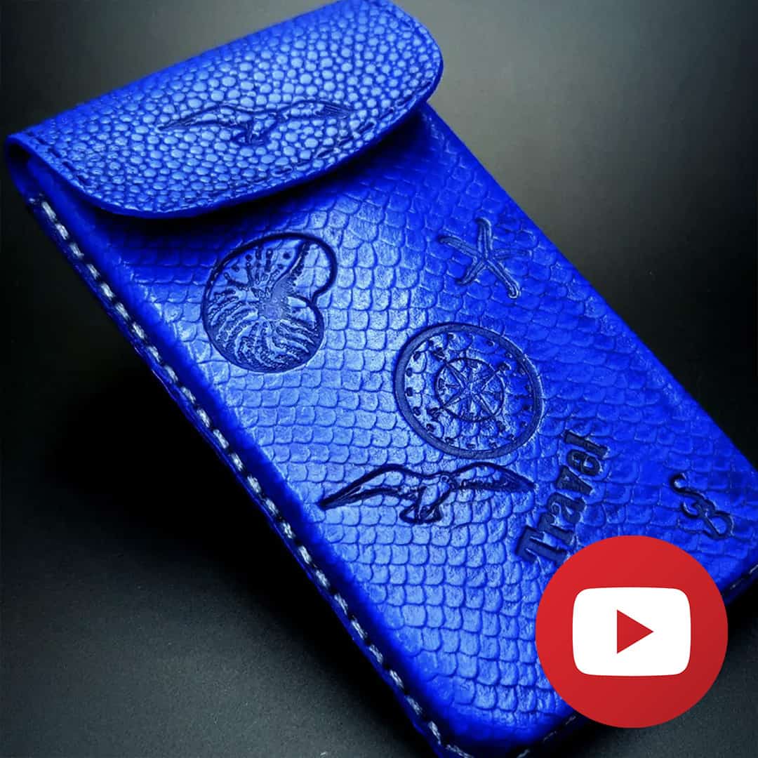 How to make blue phone case from polymer clay #26243