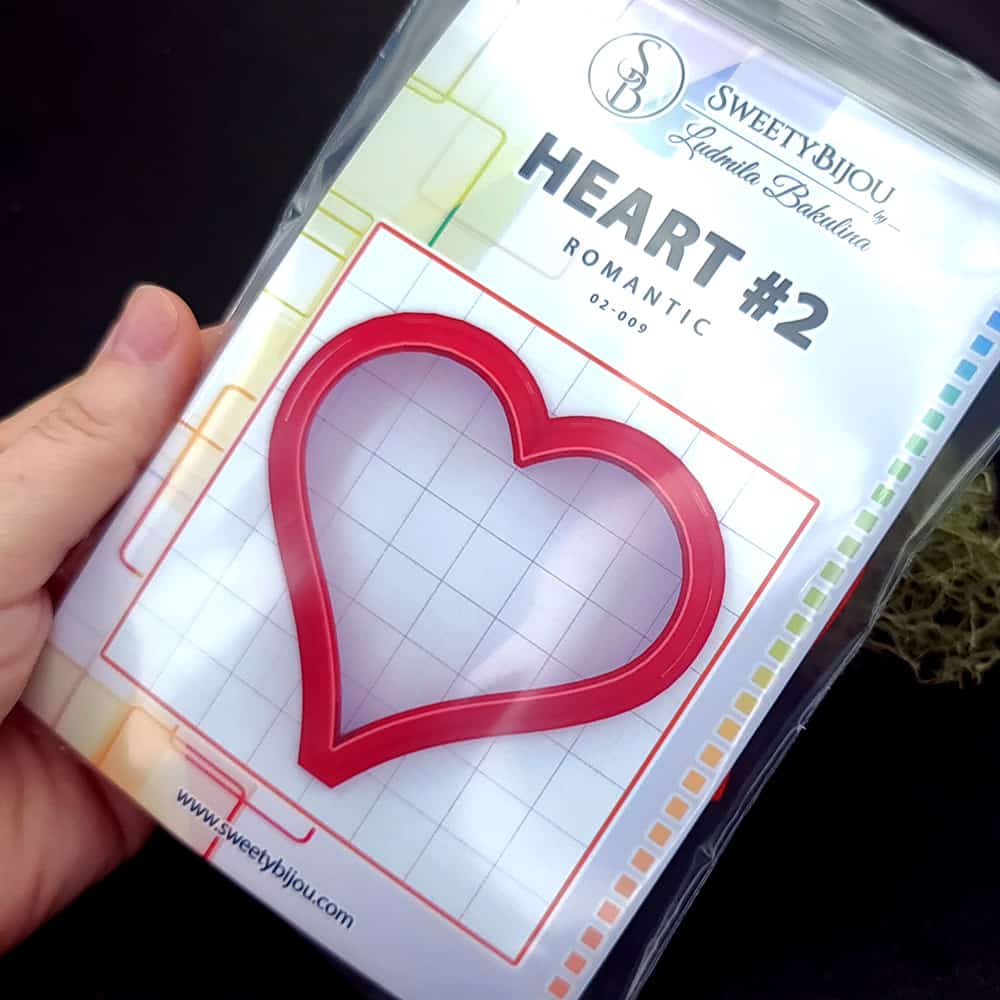 Set of 5 cutters: HEART#9 (30319)