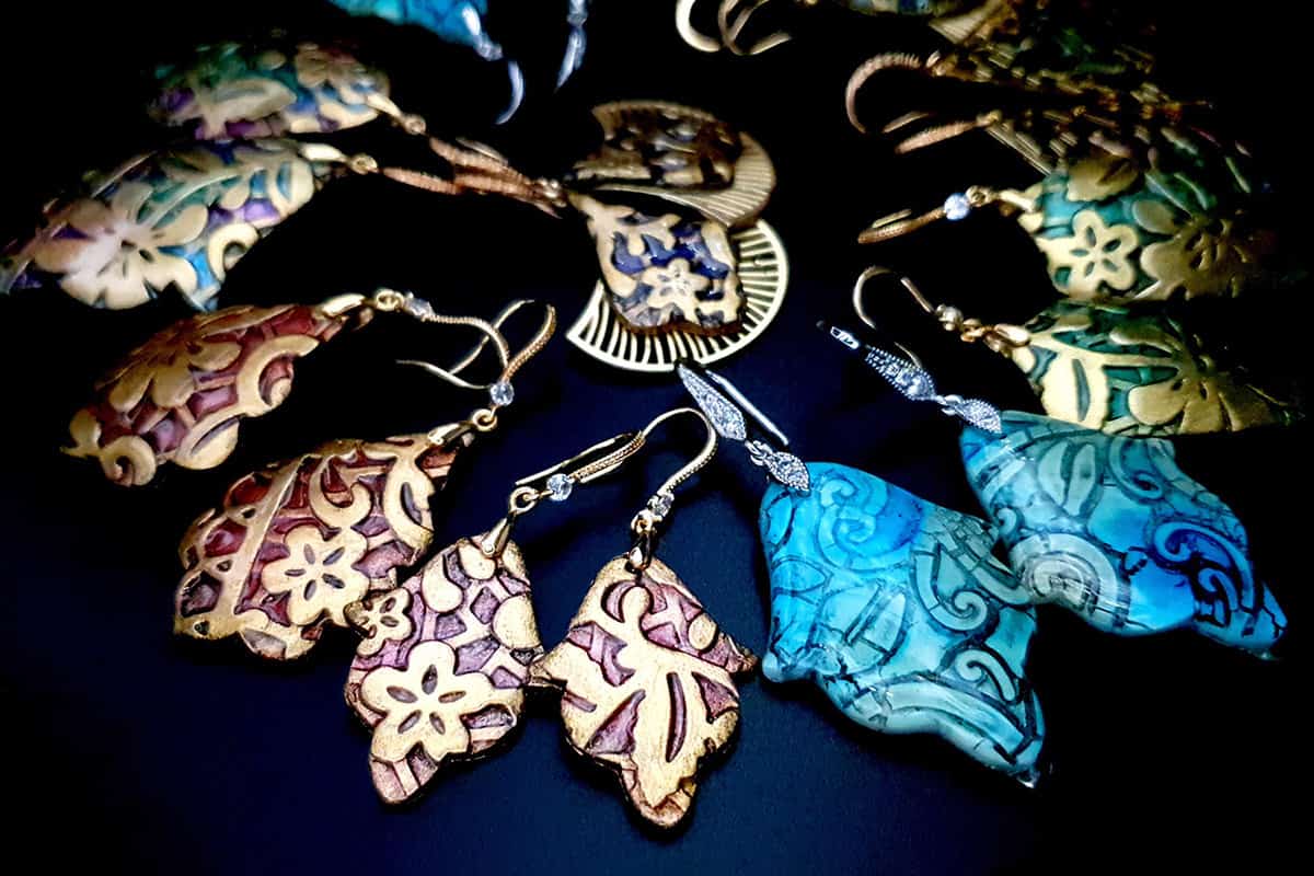 Jewelry created with Arabian Nights Cutters #1