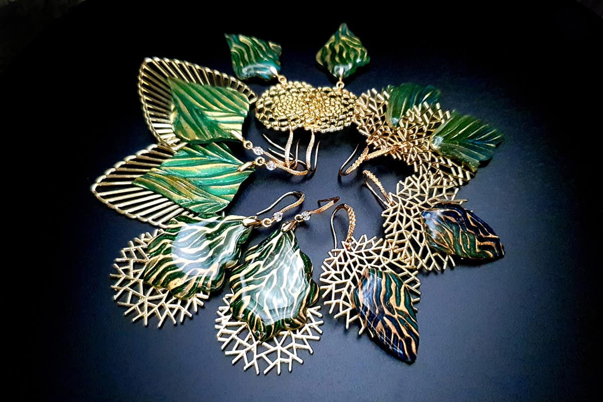 Jewelry created with Arabian Nights Cutters #7