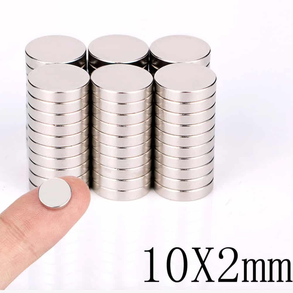 10 Strong Magnets for Jewelry - 10x2mm (36293)