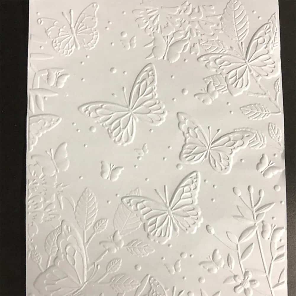 Plastic Folder Texture "Butterfly Garden" (39940)