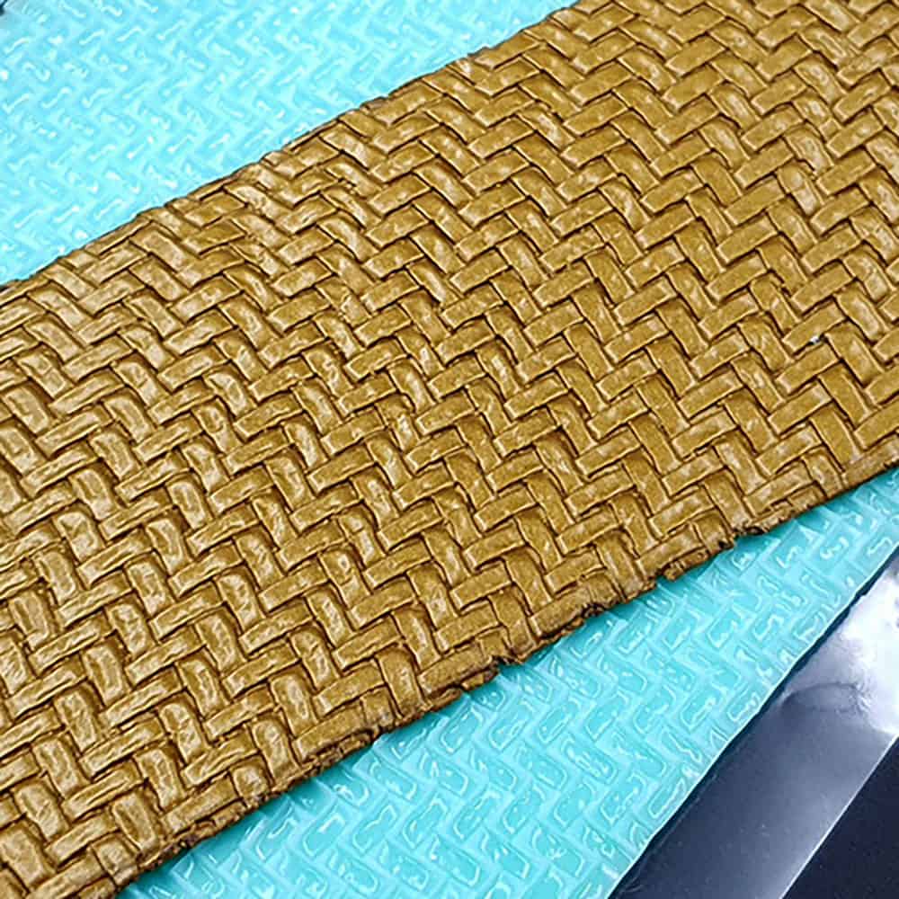 Weaving Grain Leather 2 - Silicone Texture (41118)