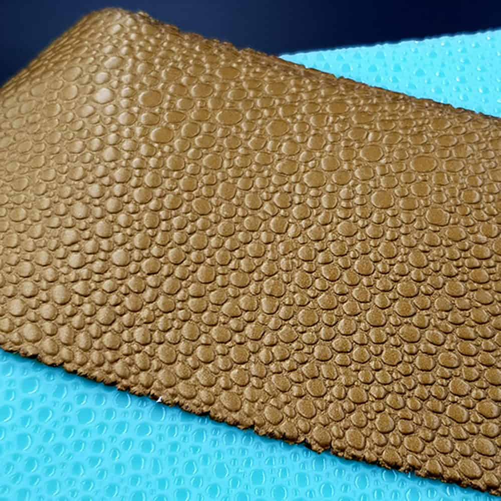 Water Drops Leather - Silicone Texture, Small Size (41124)