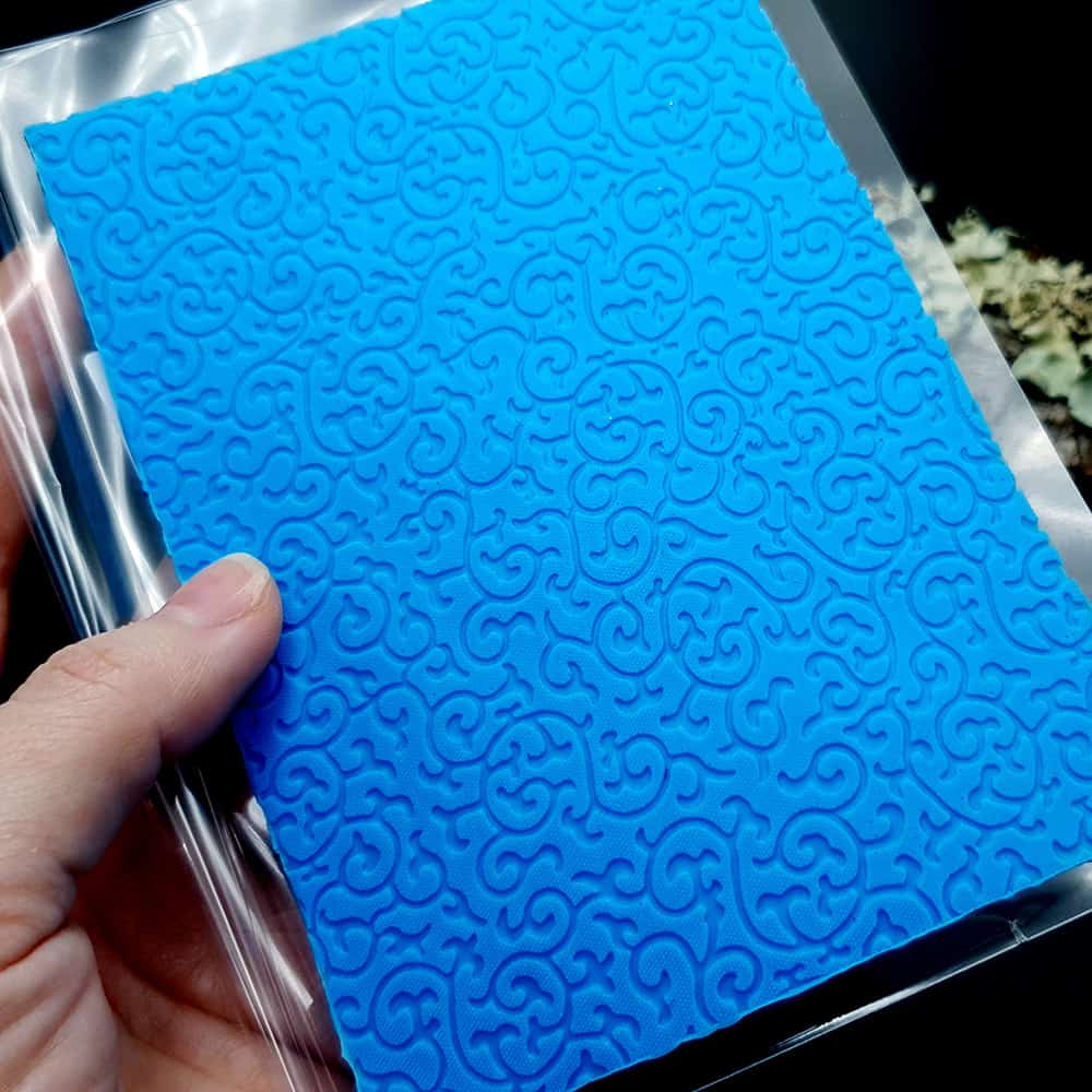 Floral - Silicone Texture, 135x95mm, Small #41152