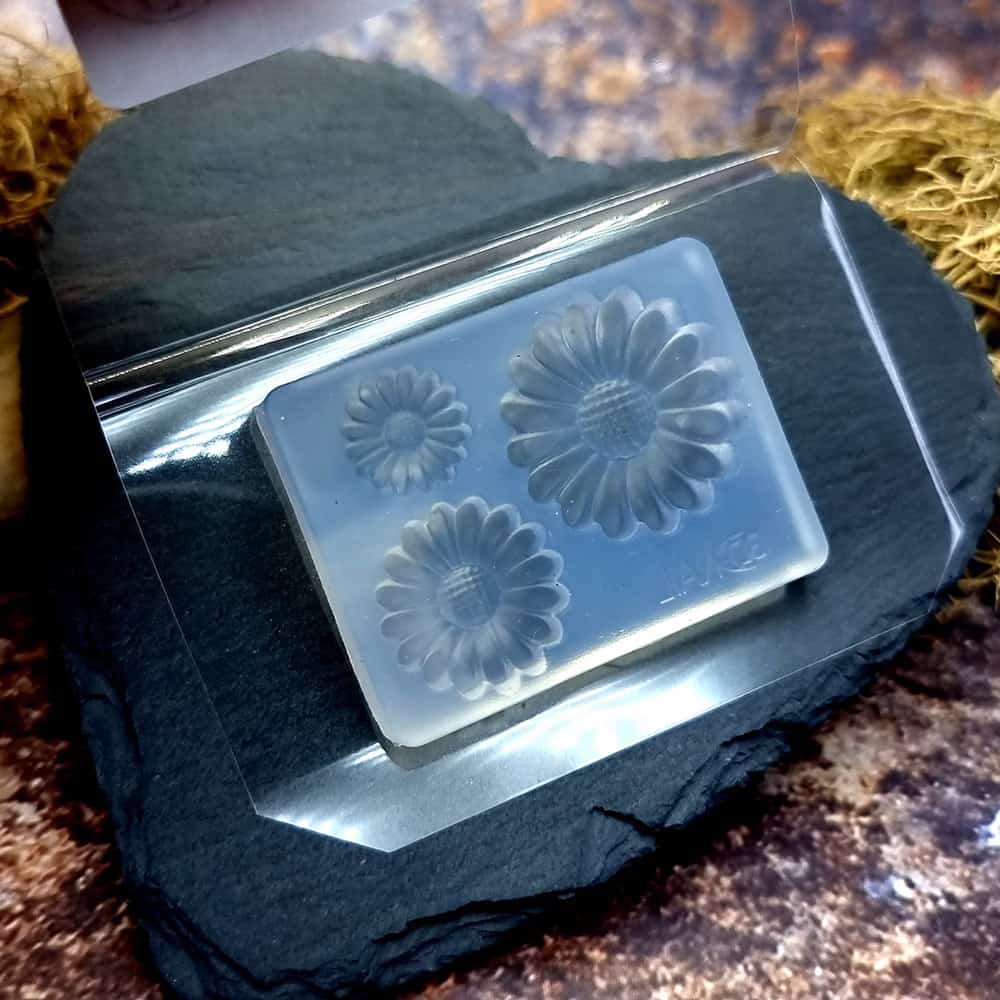 Chamomile Flowers - Clear Silicone mold (41455)