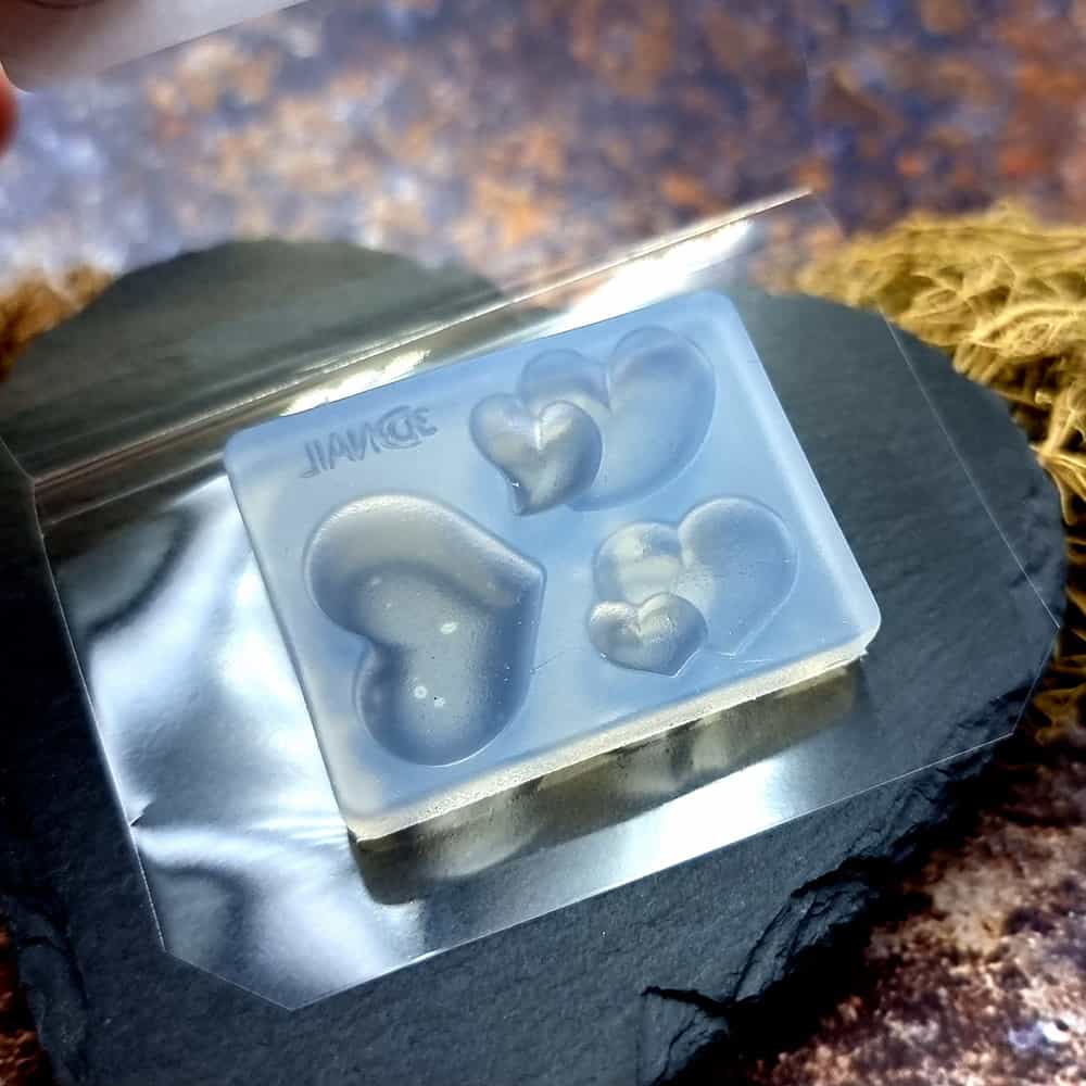 The Hearts - Clear Silicone mold #41466