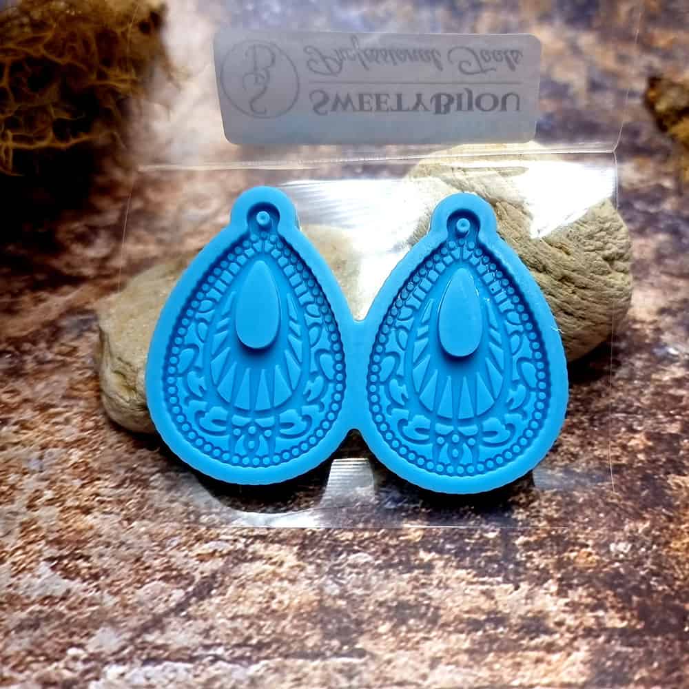 Silicone Mold for Earrings #1 (41531)