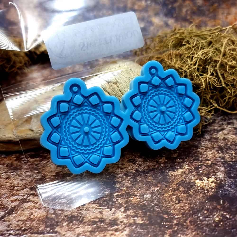 Silicone Mold for Earrings #7 (41562)
