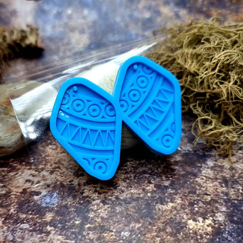 Silicone Mold for Earrings #12 (41589)