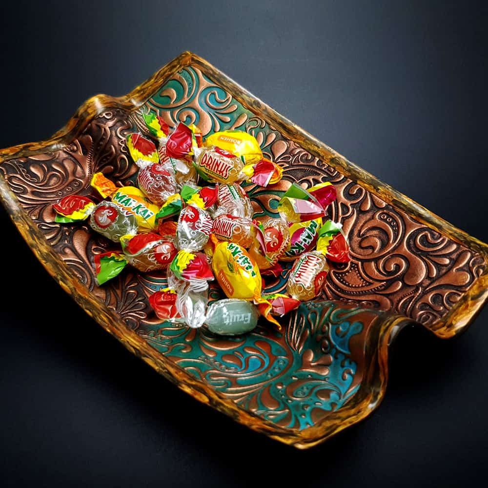Unique polymer clay candy bowl (42319)