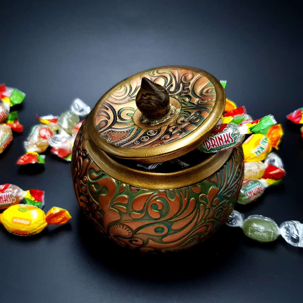 Unique Polymer Clay Candy Pot (42265)