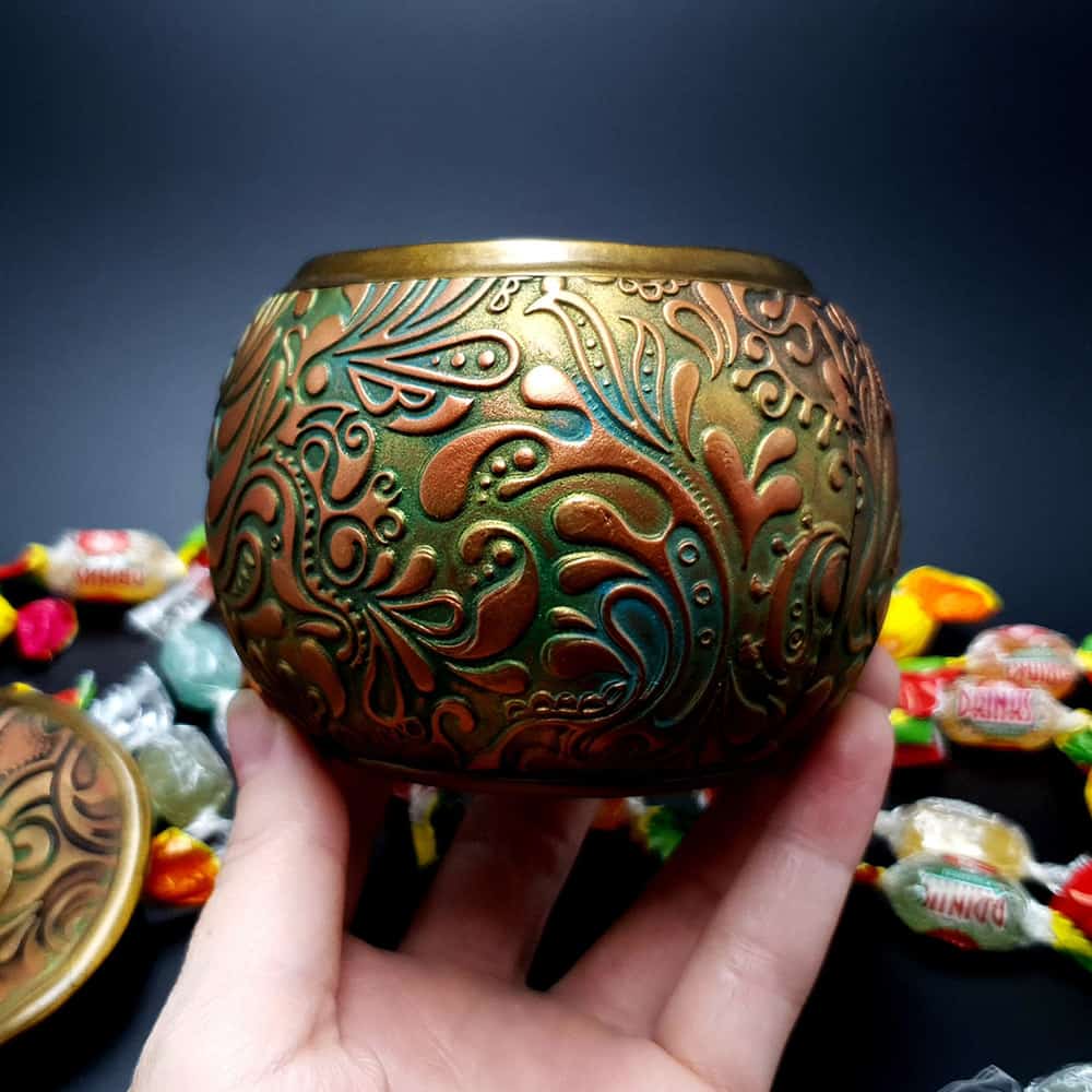 Unique Polymer Clay Candy Pot (42271)