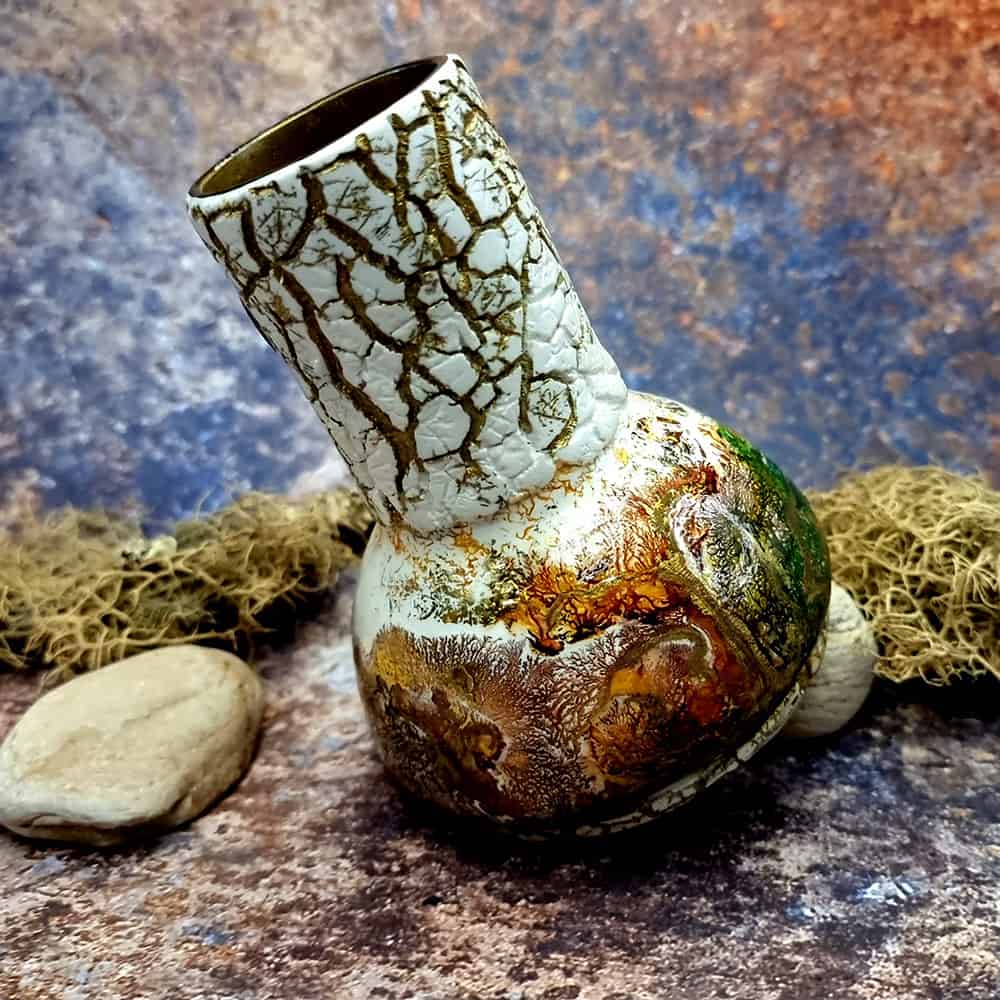 Unique Vase with trees "In the Forest" (42242)