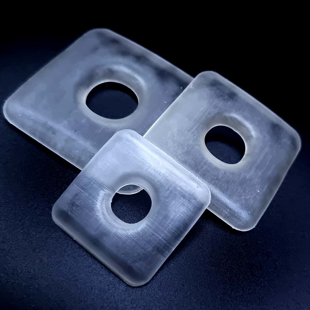 Thin baking blank - Square Central Donut (48876)