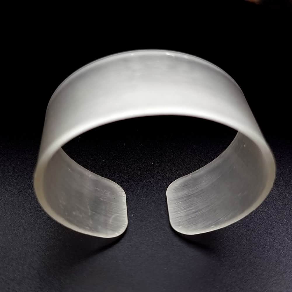 Flat bracelet baking blank - width 30mm (147285)