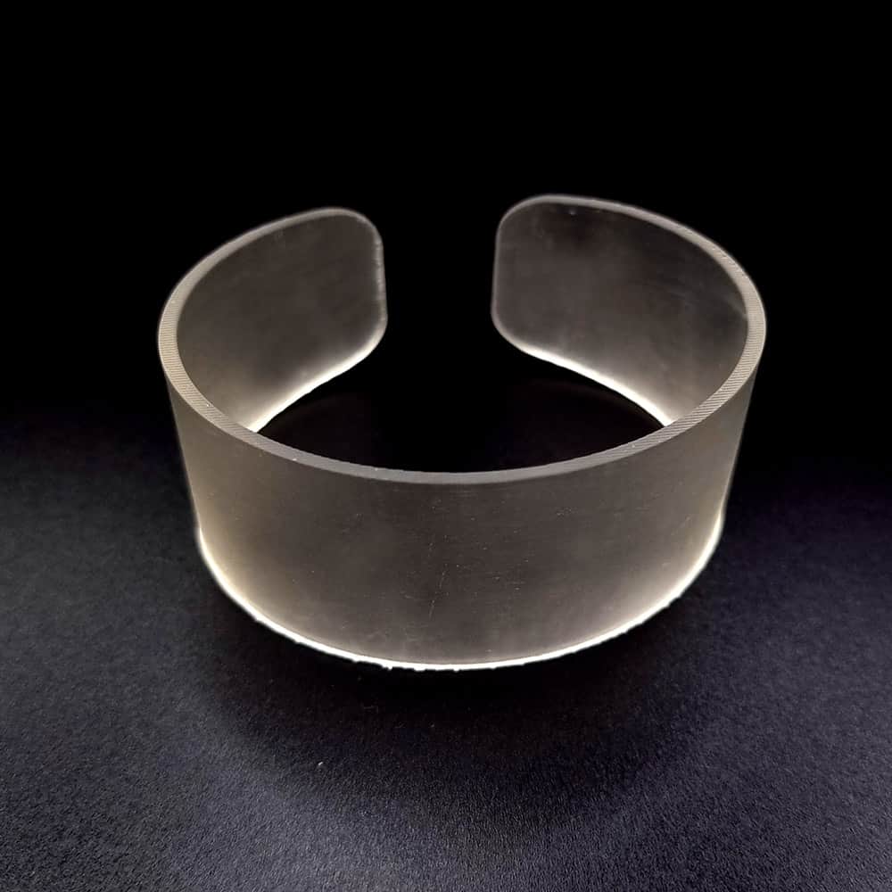 Flat bracelet baking blank - width 30mm (147274)