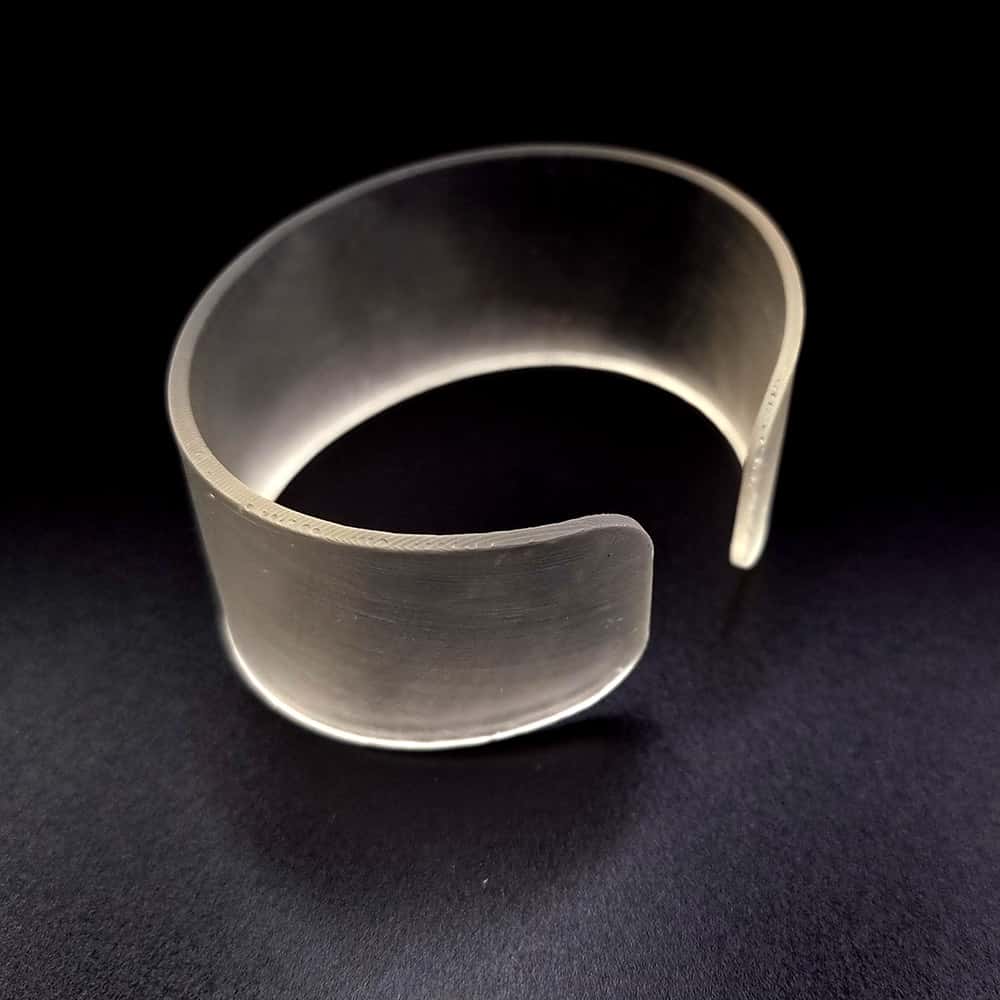 Flat bracelet baking blank - width 30mm (147286)