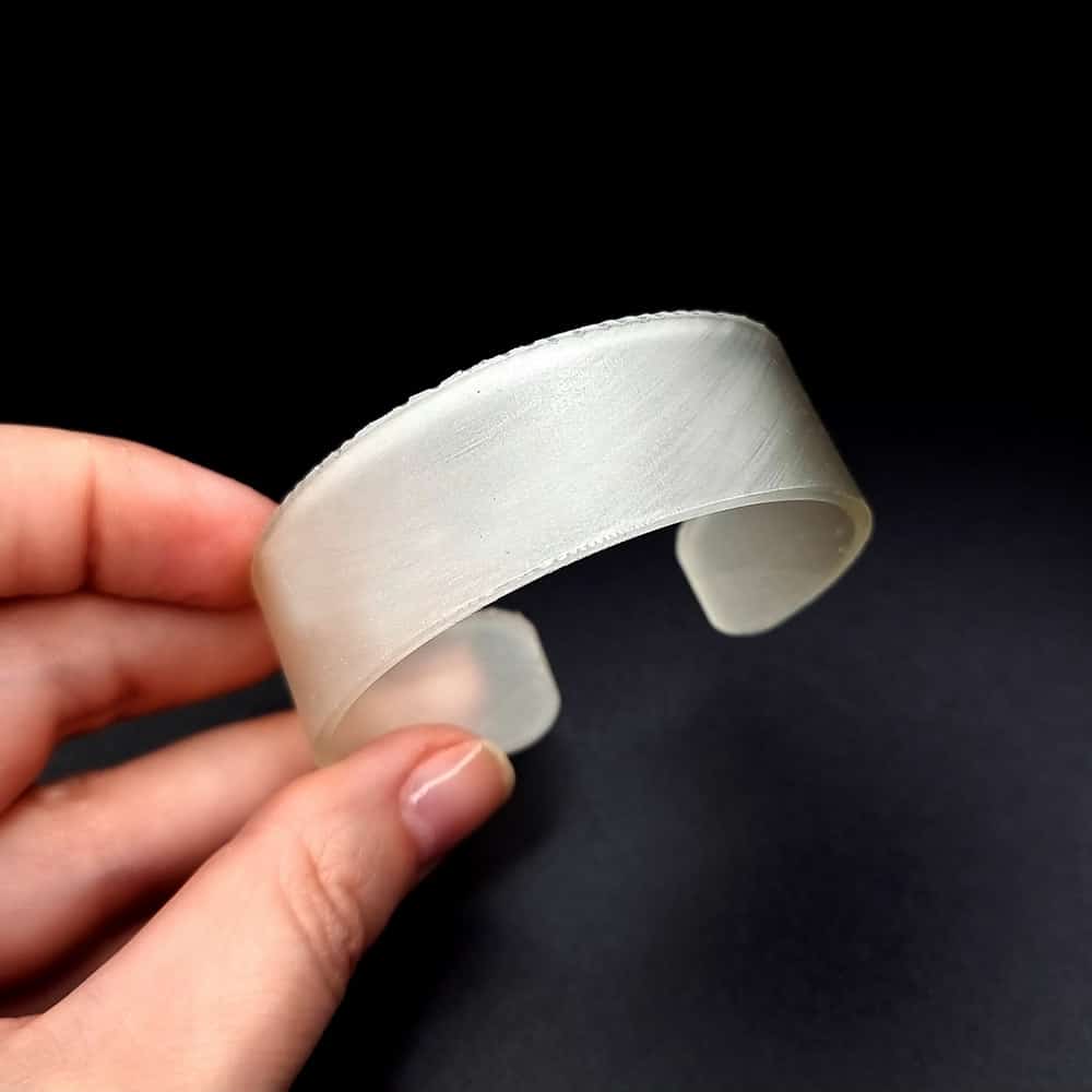 Flat bracelet baking blank - width 20mm (147276)