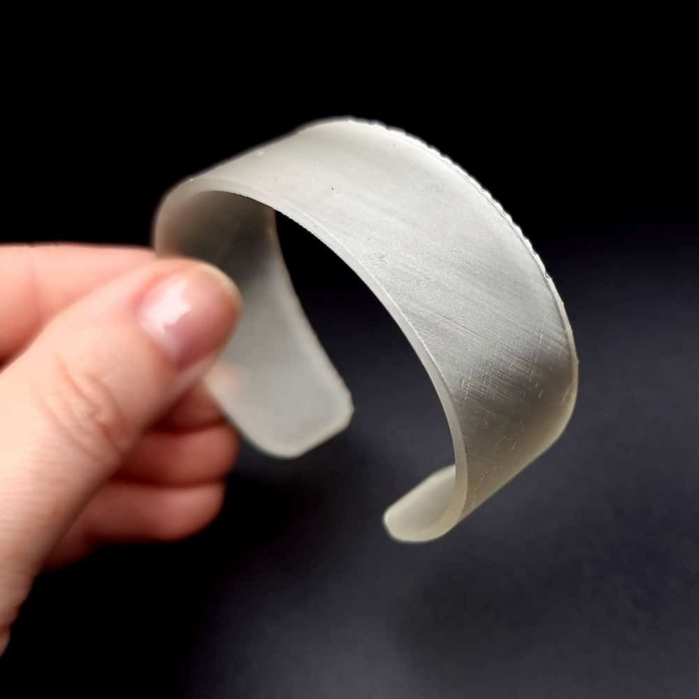 Flat bracelet baking blank - width 20mm (147283)