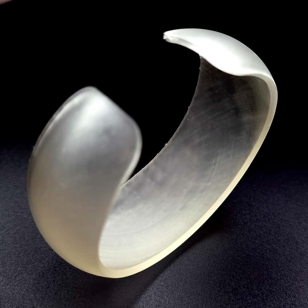 Convex bracelet baking blank - width 30mm (147347)